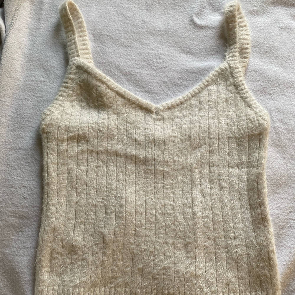 (3 for $20) Forever 21 White Tank Top